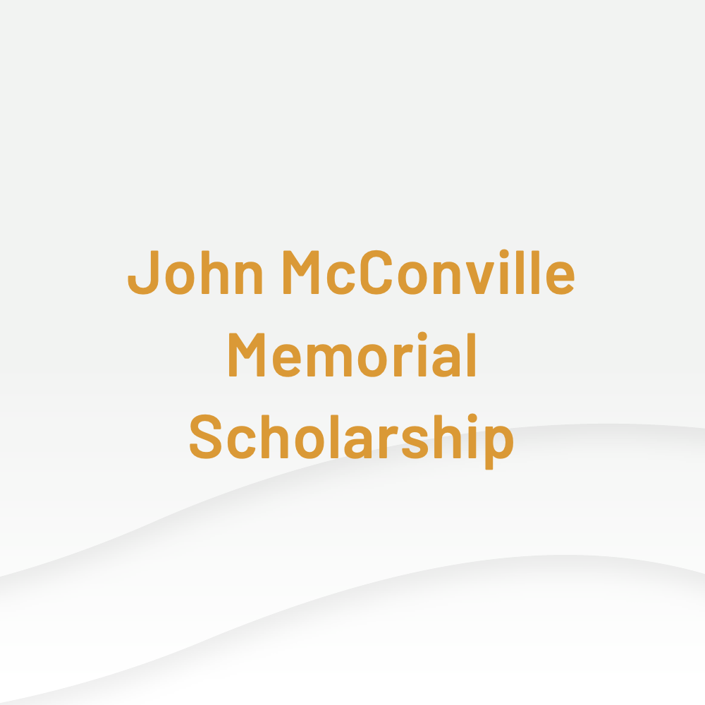 John McConville Memorial Scholarship