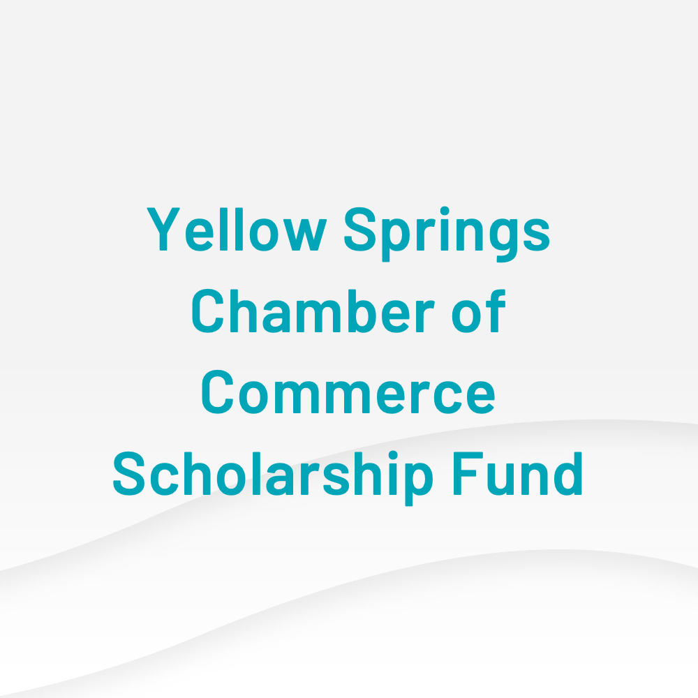 Yellow Springs Chamber of Commerce Scholarship